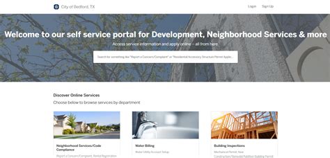 city of new bedford self service portal.
